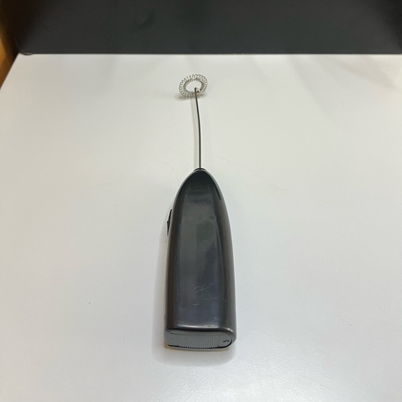 💥NEW💥Coffee frother milk eggs cappuccino café latte frothy mixer black battery - Picture 8 of 9